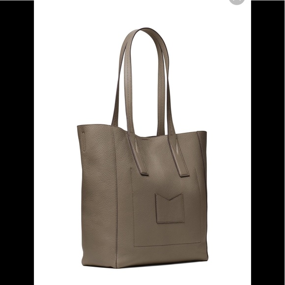 New Authentic Michael Kors Junie pebbled Leather tote - Picture 4 of 10